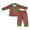 Red and Green Plaid Pajama Set